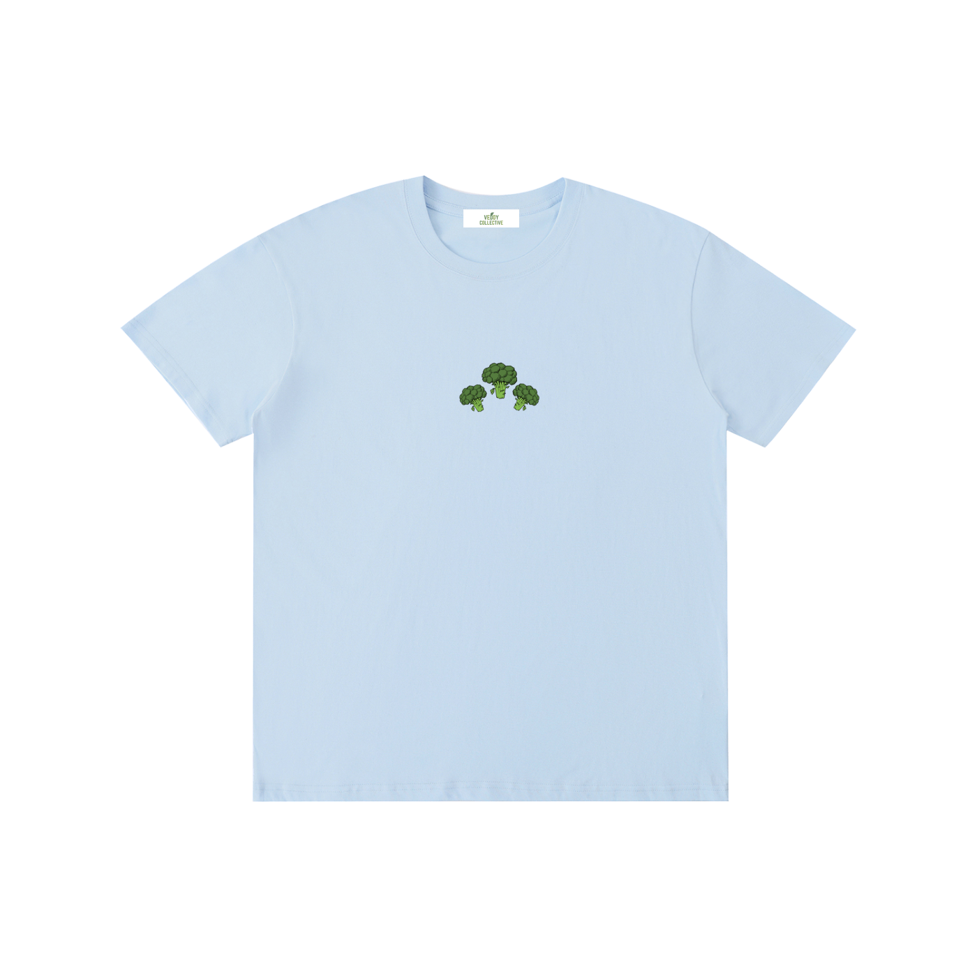 T-Shirt ,Unisex,100% cotton ,Broccoli Collection ,Vegetables ,Vedoy Collective ,Comfy tee,Cheap broccoli t-shirt,Bomull,Brokkoli 