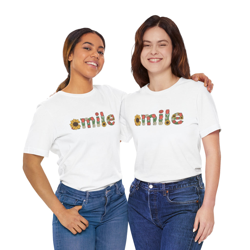 Smile T-Shirt - Flower Collection