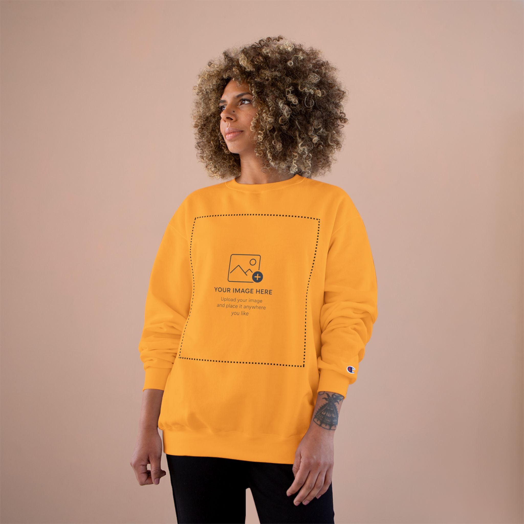 Cl1hampion Sweatshirt — Custom Photo/Print