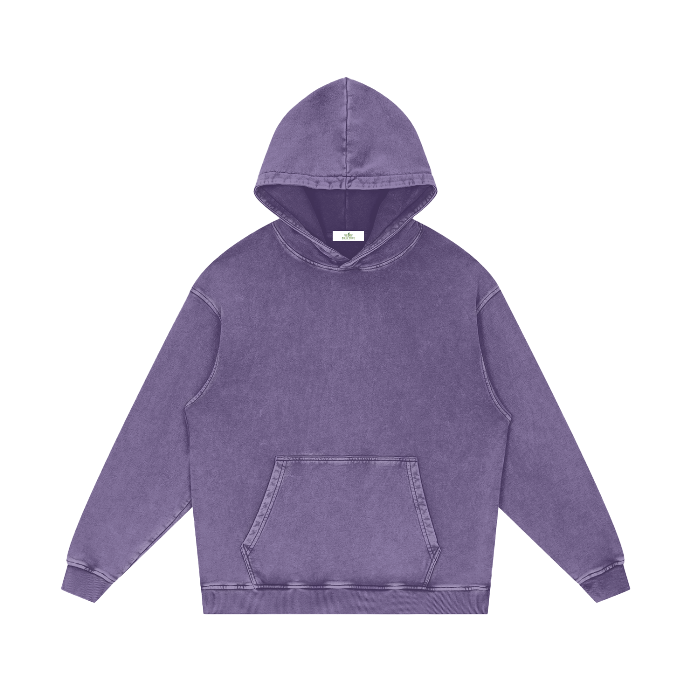 Vedoy,Collective,Hoodie,Hettegenser,Cotton,Pure,Core,Basic,Casual,Washed,Snow,Purple,Green,Blue,Red,Gray,Black,Sand,Unisex,Women,Men