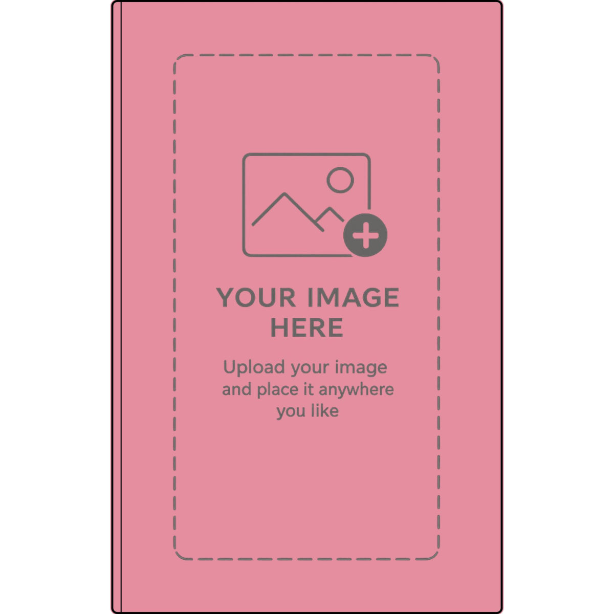 Engravable Vegan Leather Journal — Personalized Name & Image Notebook