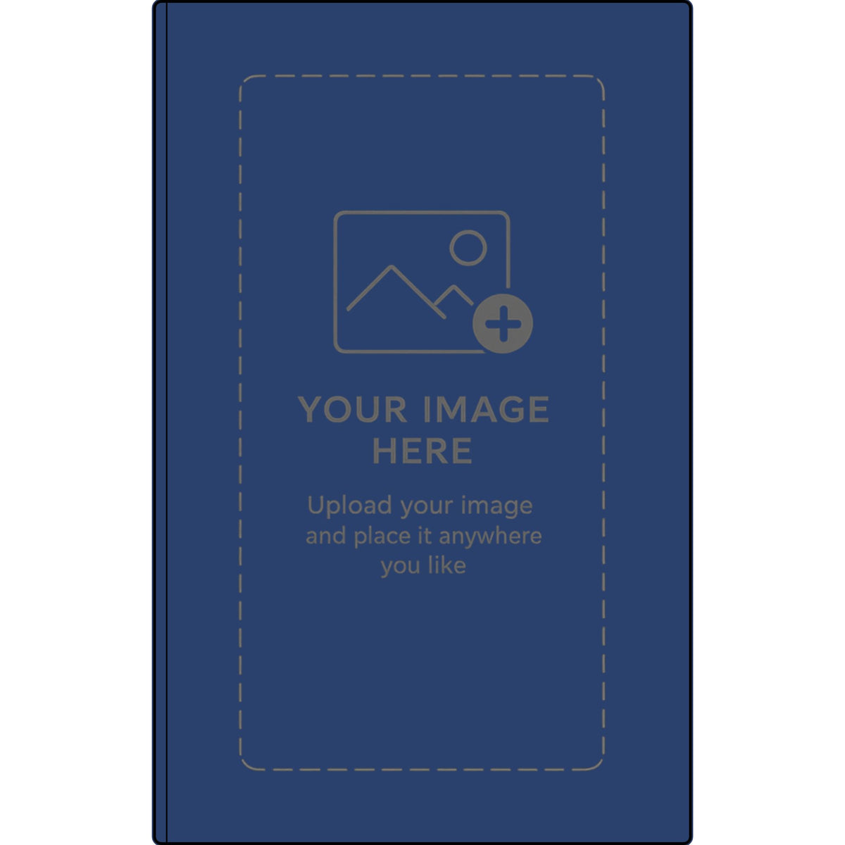 Engravable Vegan Leather Journal — Personalized Name & Image Notebook
