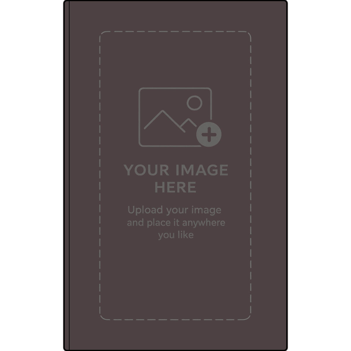 Engravable Vegan Leather Journal — Personalized Name & Image Notebook