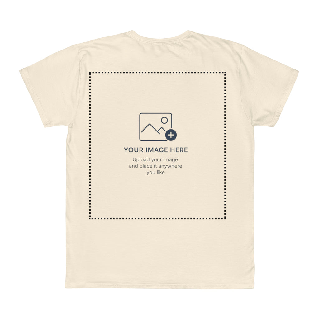 Custom Photo T-Shirt — Personalized Front & Back Print