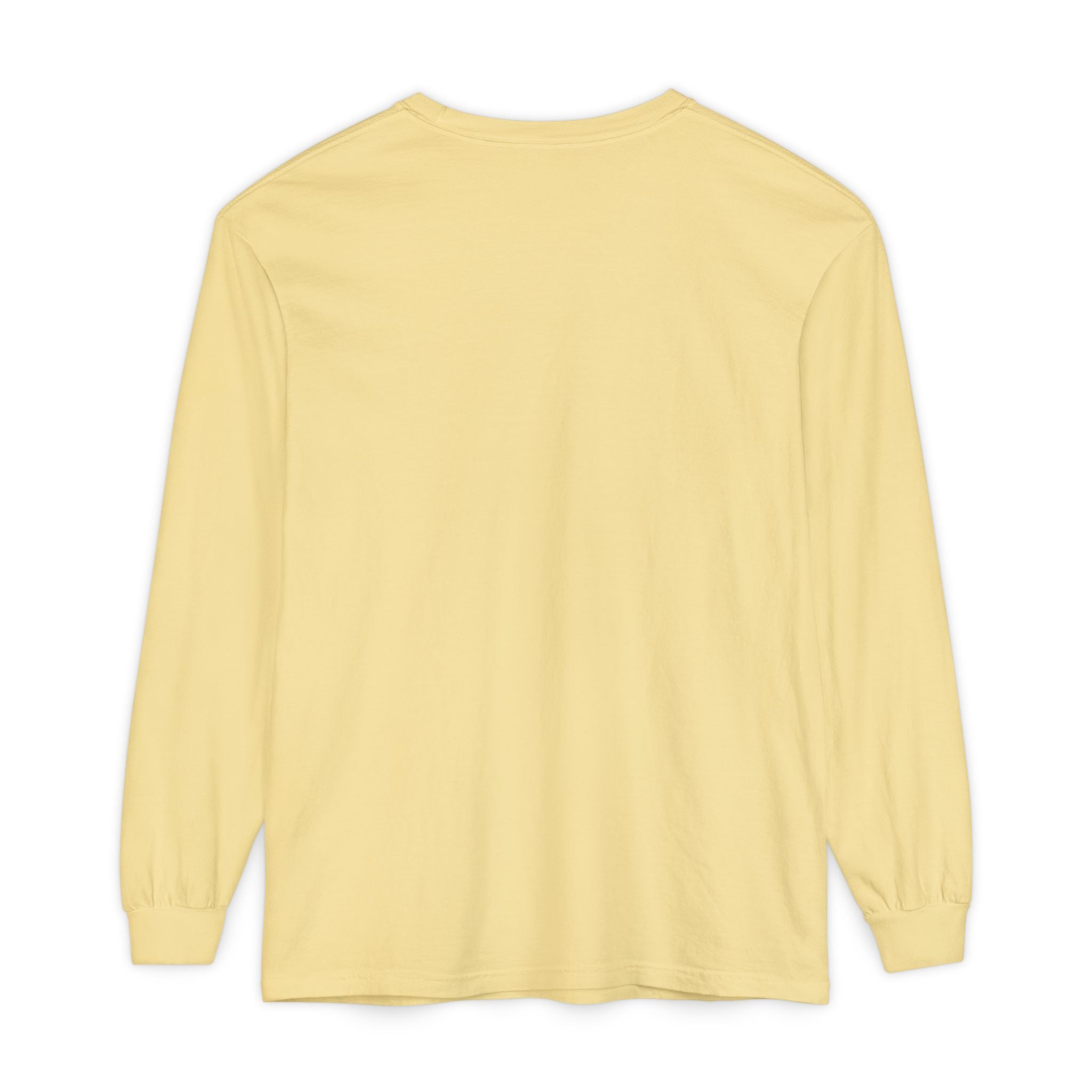 Custom Print - Unisex Garment-dyed Long Sleeve T-Shirt
