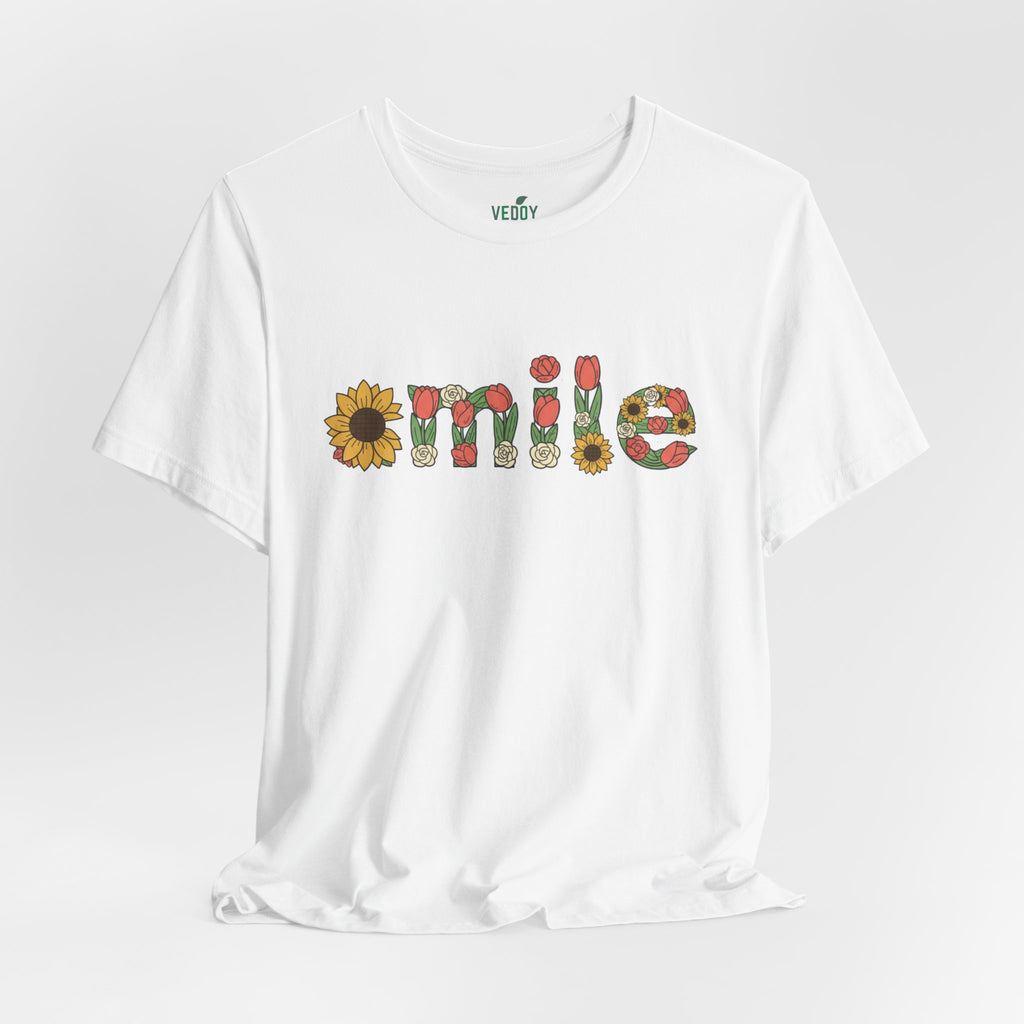 Smile T-Shirt - Flower Collection