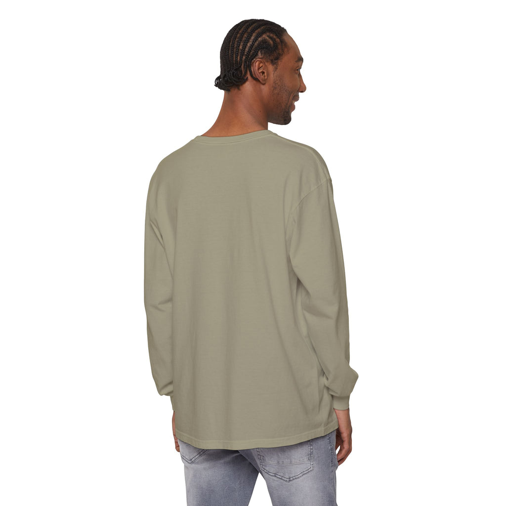 Custom Print - Unisex Garment-dyed Long Sleeve T-Shirt