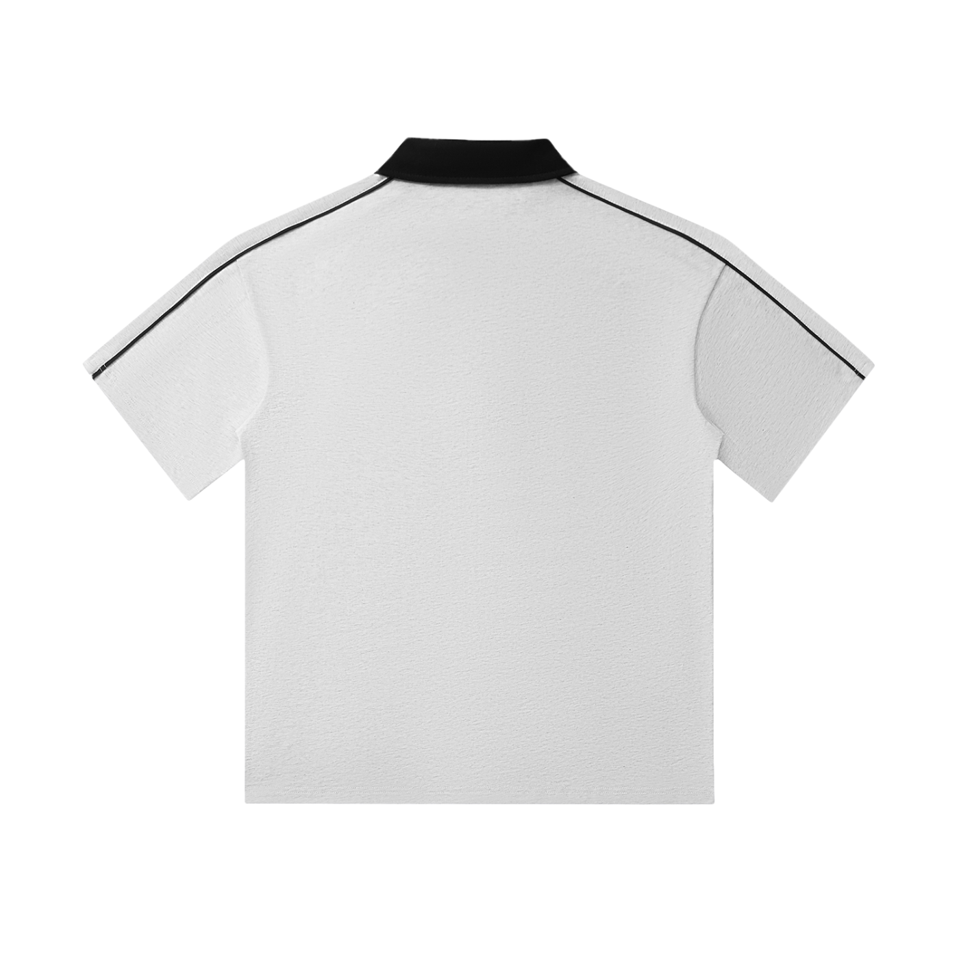 Contrast Collar,Short-Sleeve,Polo ,Shirt,Vedoy Collective,cotton,Comfy,High-Quality,Unisex,Formal