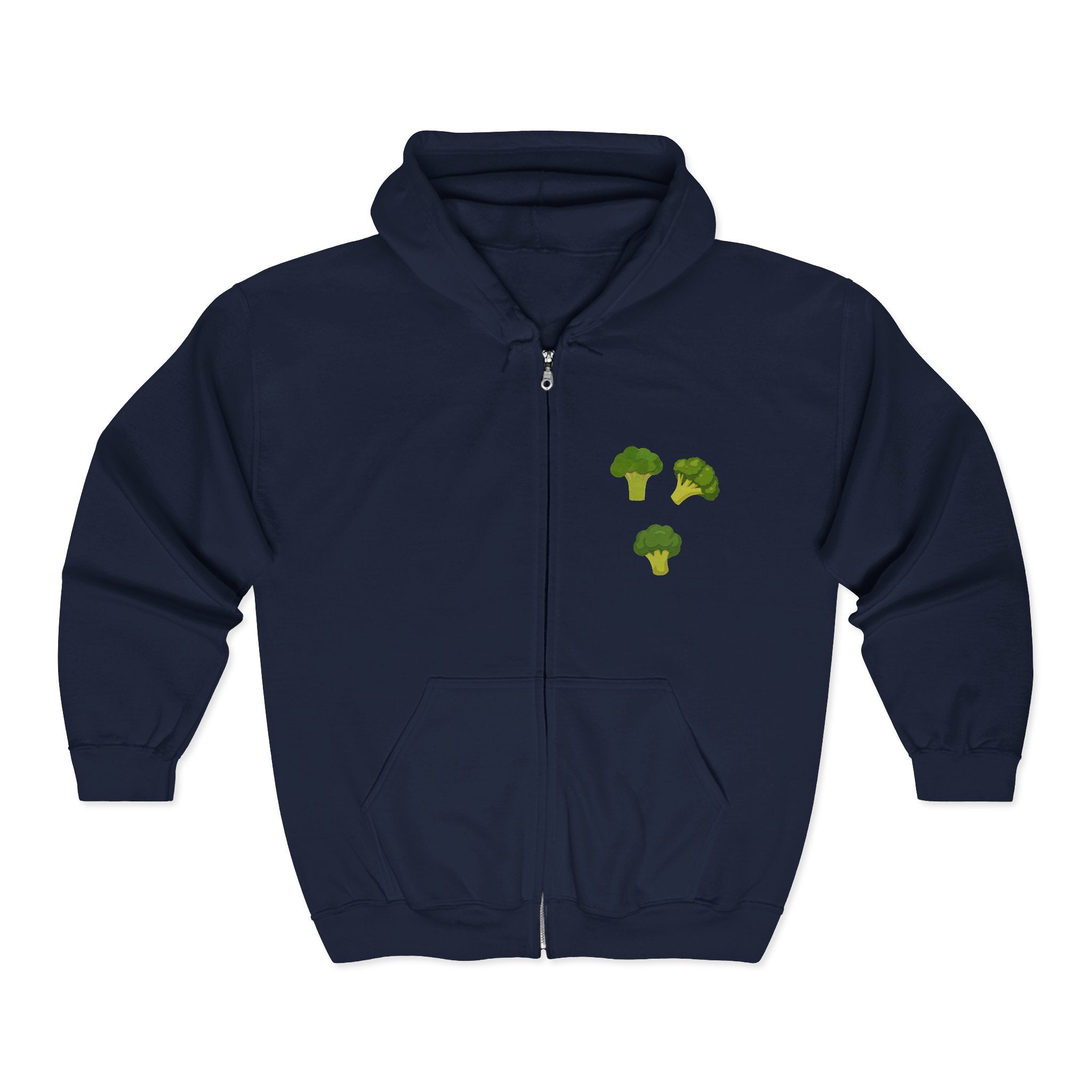 Unisex Heavy Blend™ Full Zip Hooded Sweatshirt - Broccoli Collection