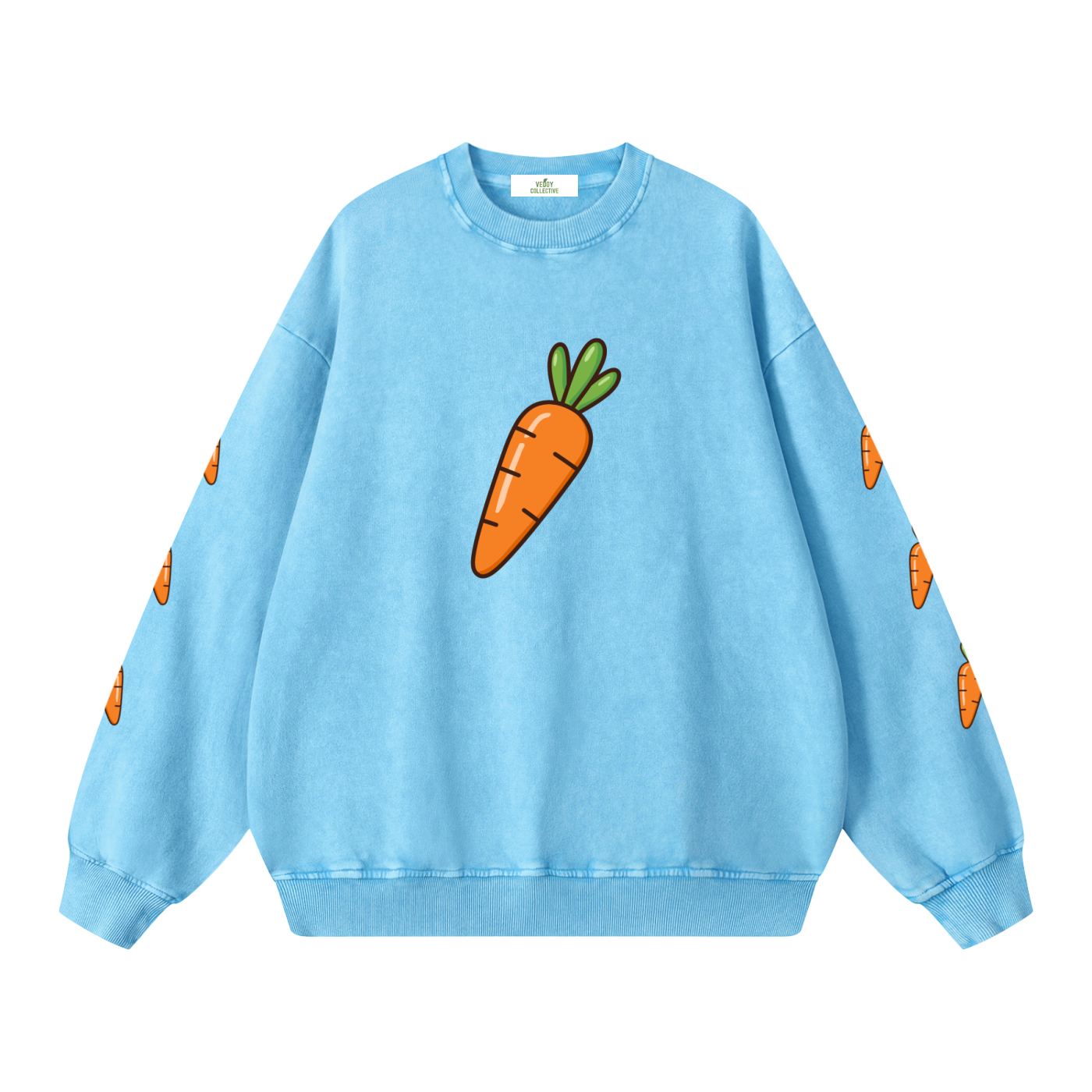 Vedoy Collective ,100% cotton,Sweatshirt ,Sweater,Comfy clothing ,High-quality ,Carrot Collection ,Unisex