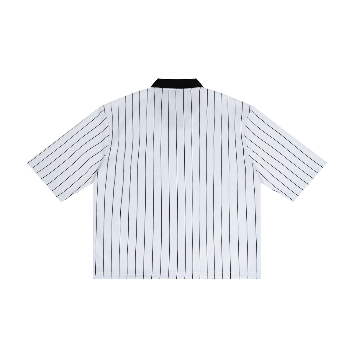Vedoy,Collective,Striped,Thin,Sport,Gym,Idrett,boxy,collar,collared,unisex,men,women,femake,female,male,summer,sportsy,soccer,stripes,red,white,black,polyester