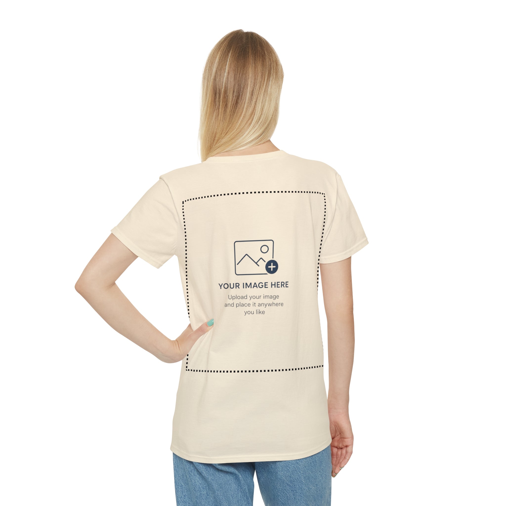 Custom Photo T-Shirt — Personalized Front & Back Print