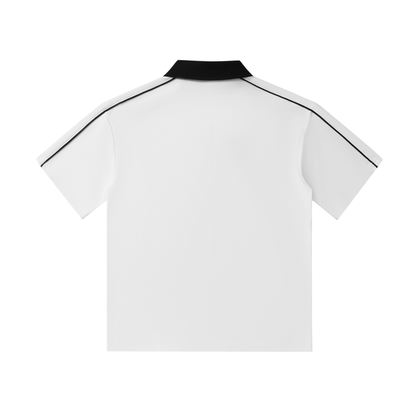 Contrast Collar,Short-Sleeve,Polo ,Shirt,Vedoy Collective,cotton,Comfy,High-Quality,Unisex,Formal