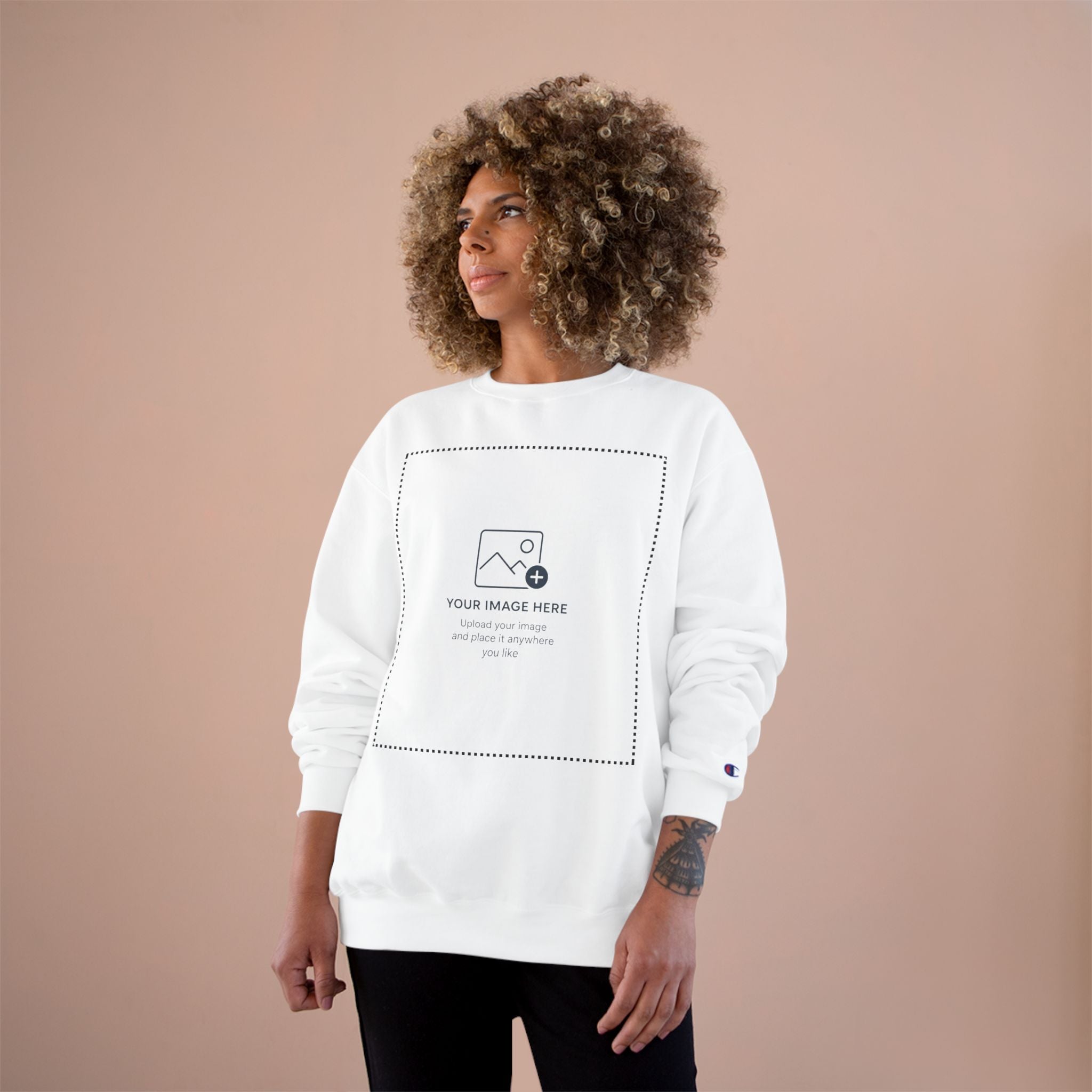 Cl1hampion Sweatshirt — Custom Photo/Print
