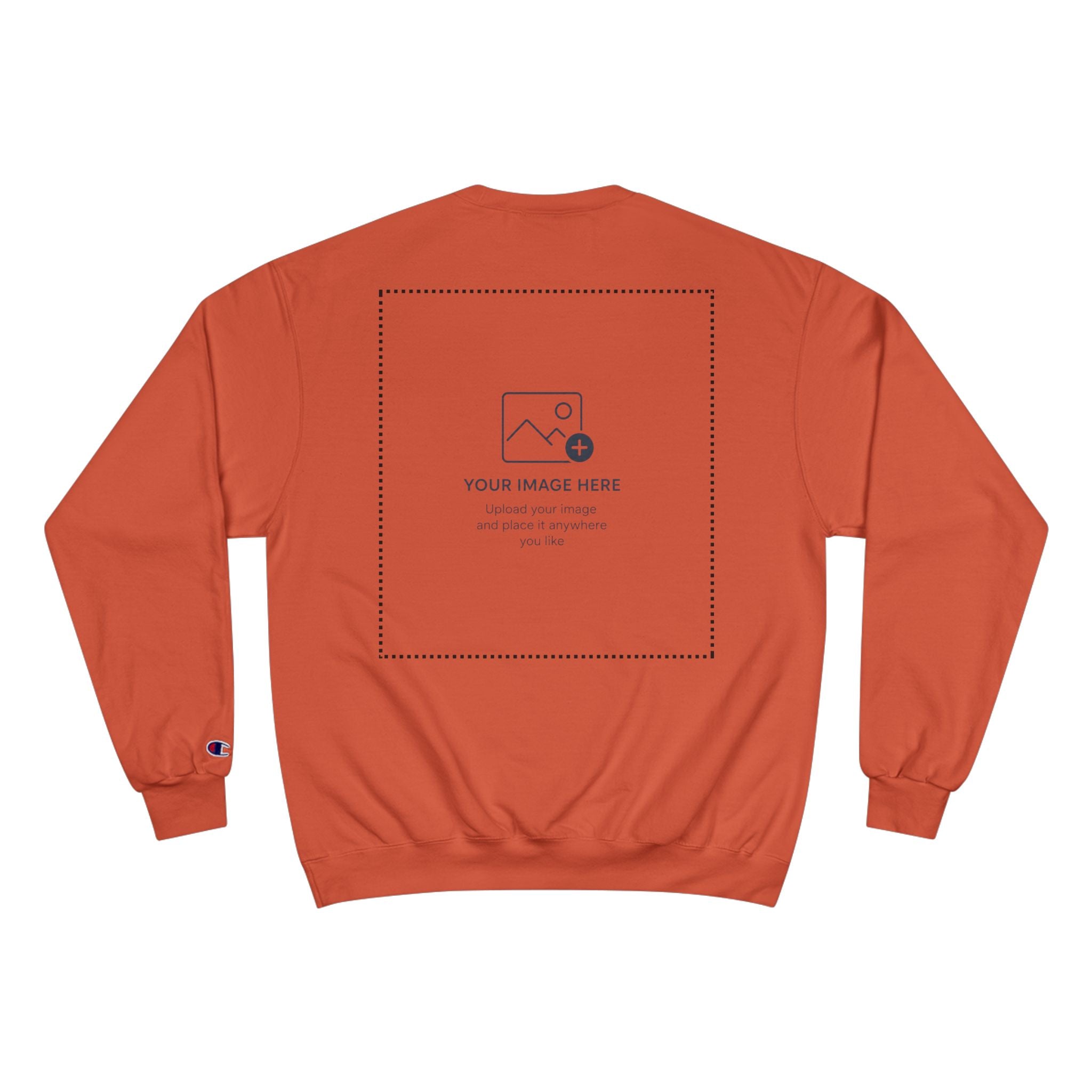 Cl1hampion Sweatshirt — Custom Photo/Print