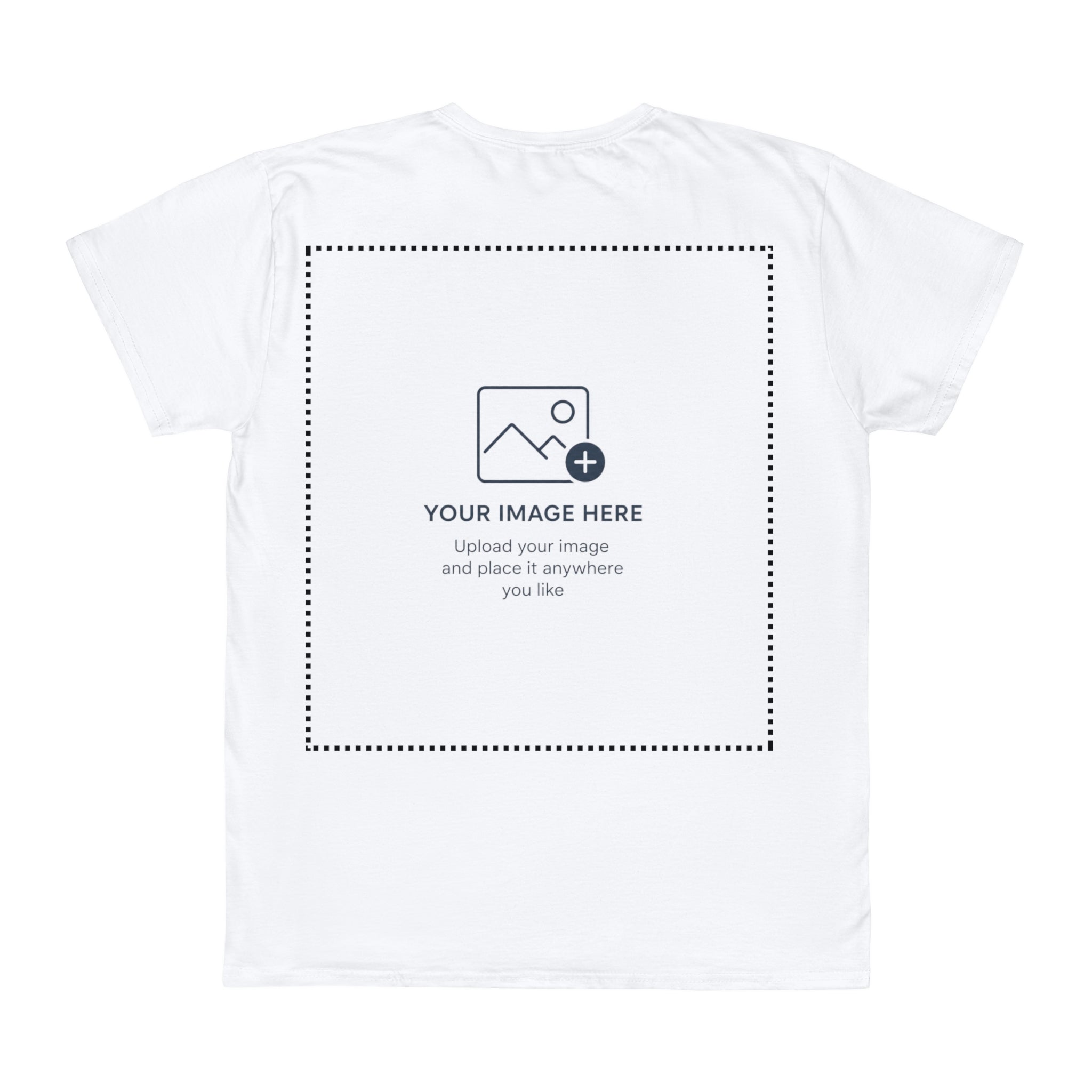 Custom Photo T-Shirt — Personalized Front & Back Print