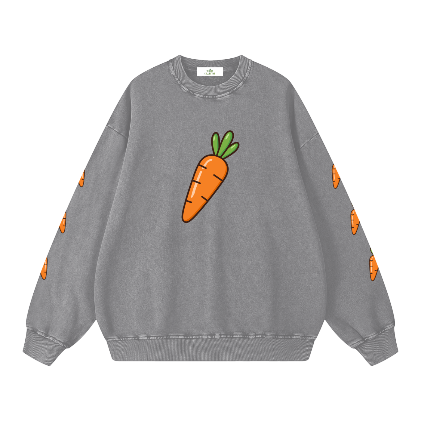 Vedoy Collective ,100% cotton,Sweatshirt ,Sweater,Comfy clothing ,High-quality ,Carrot Collection ,Unisex
