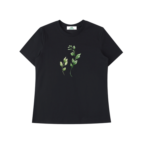 Essential Standard Shoulder T-Shirt - Leaf Collection