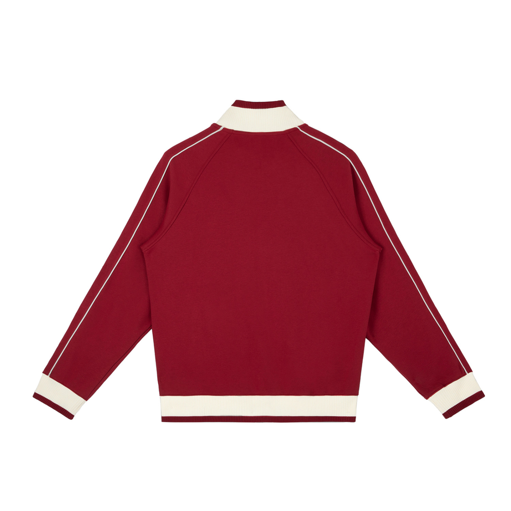 Unisex,Vedoy,Collective,Comfy,Colors,Colorful,Red,Blue,Raglan,Block,Zip,Track,Jacket,Tracksuit