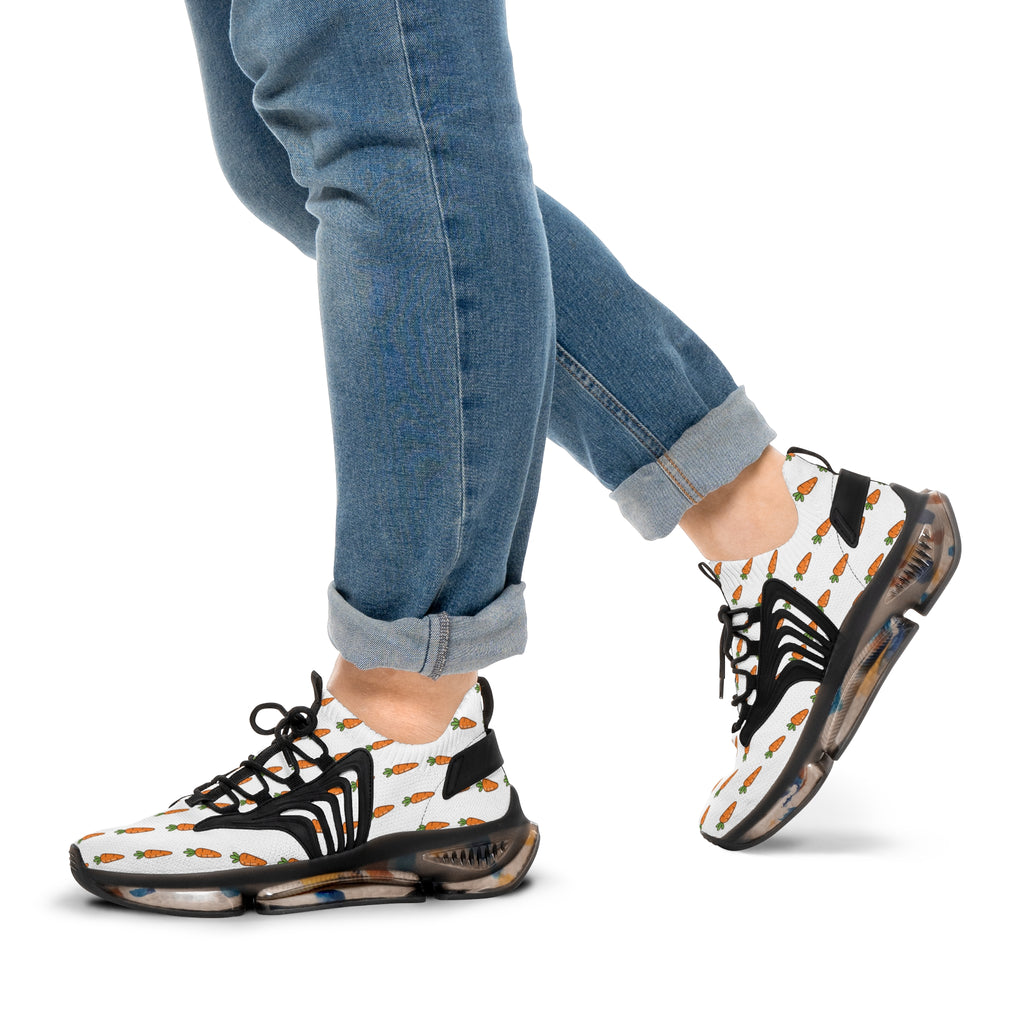 Men's Breathable Patterned Athletic Shoes - The Carrot Collection