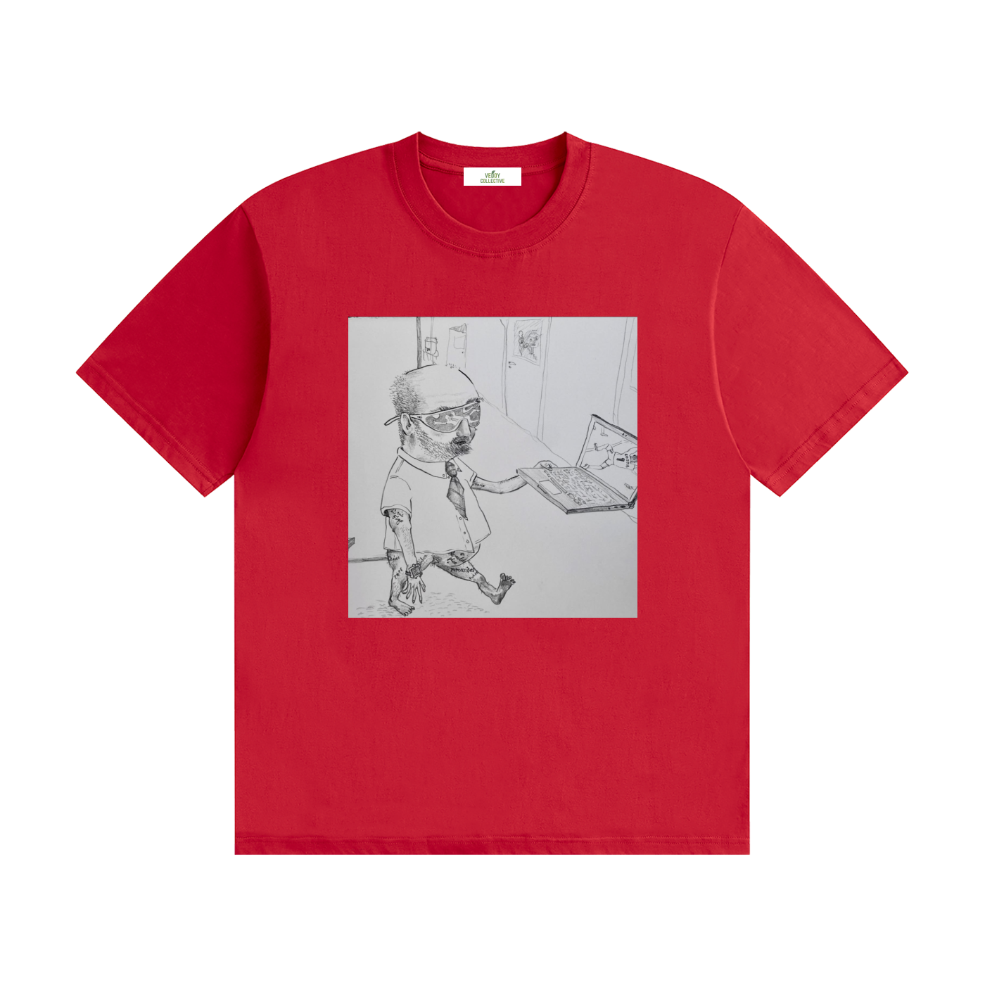 Vedoy,Collective,Colle,Sverre,Skjold,Tshirt,Cotton,Art,Artist