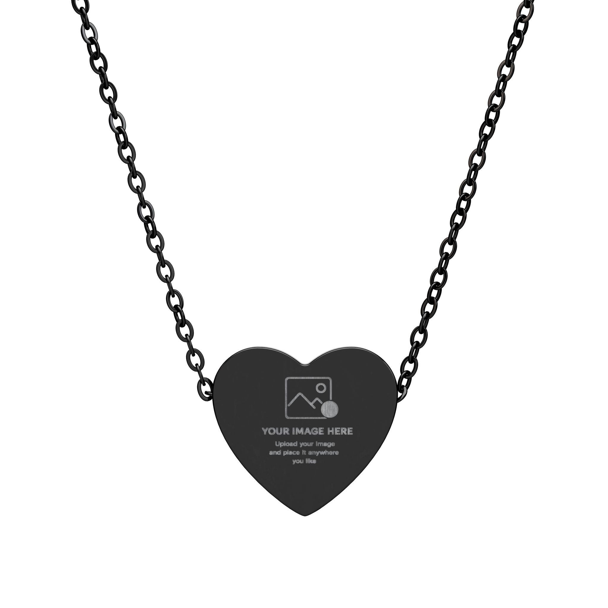 Heart Necklace (Engraving)