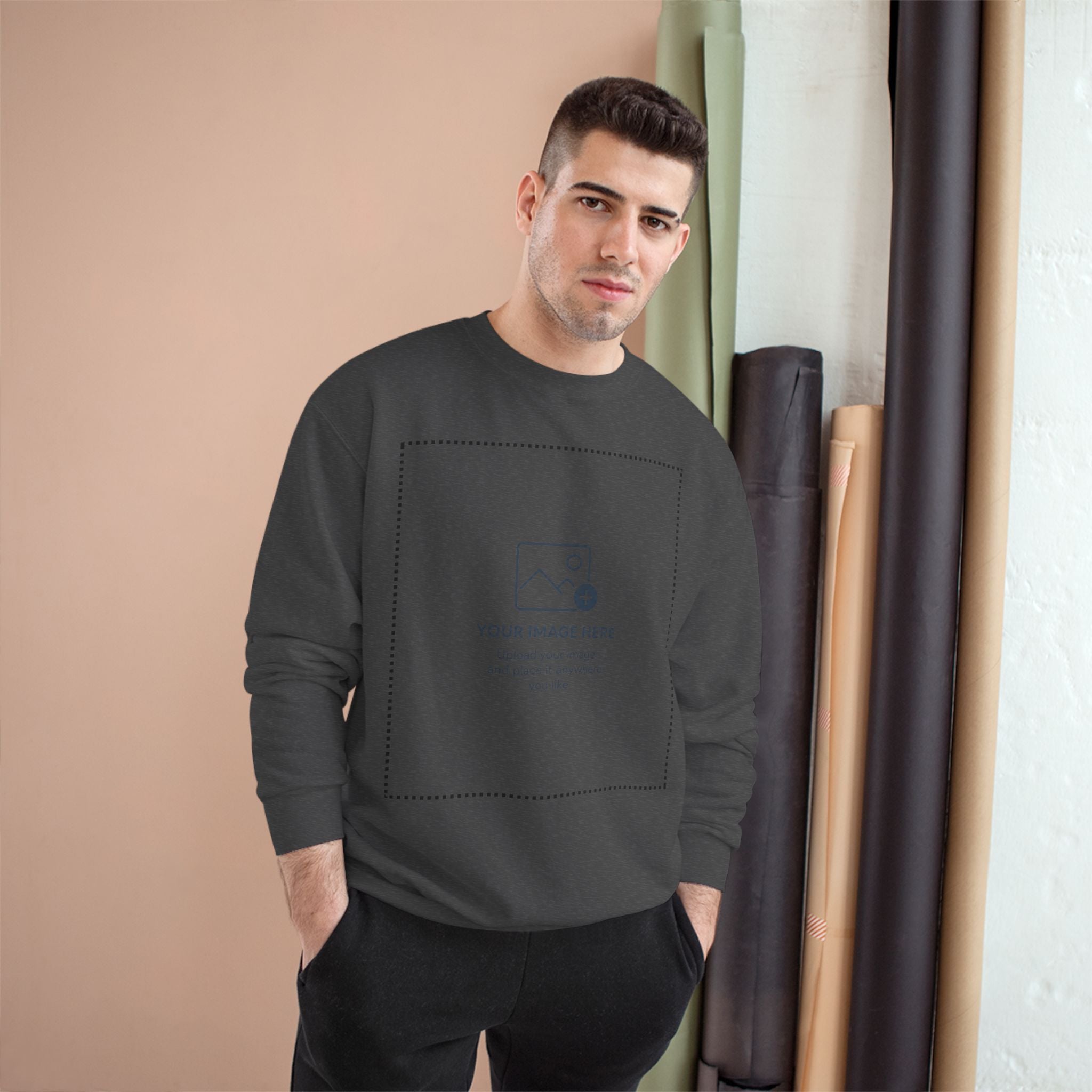 Cl1hampion Sweatshirt — Custom Photo/Print