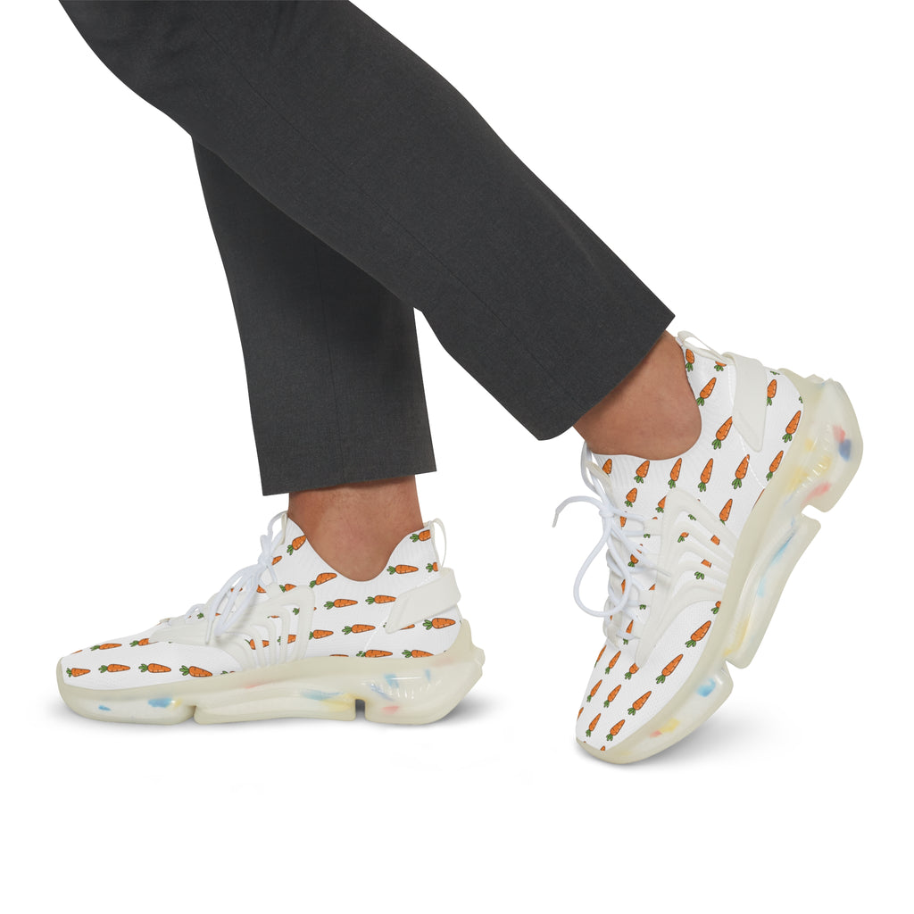 Men's Breathable Patterned Athletic Shoes - The Carrot Collection