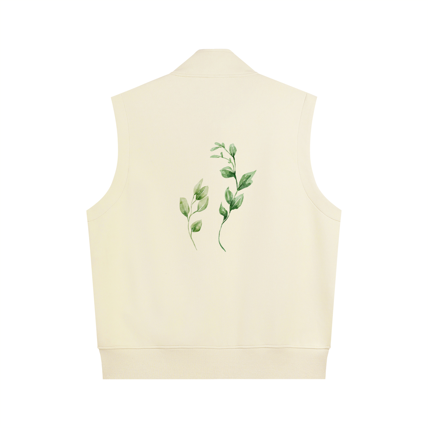 Vest,Jacket,Winter,Leaf Collection ,Heavyweight vest,Zip-up ,Cotton,Quality,Jacket ,Jakke