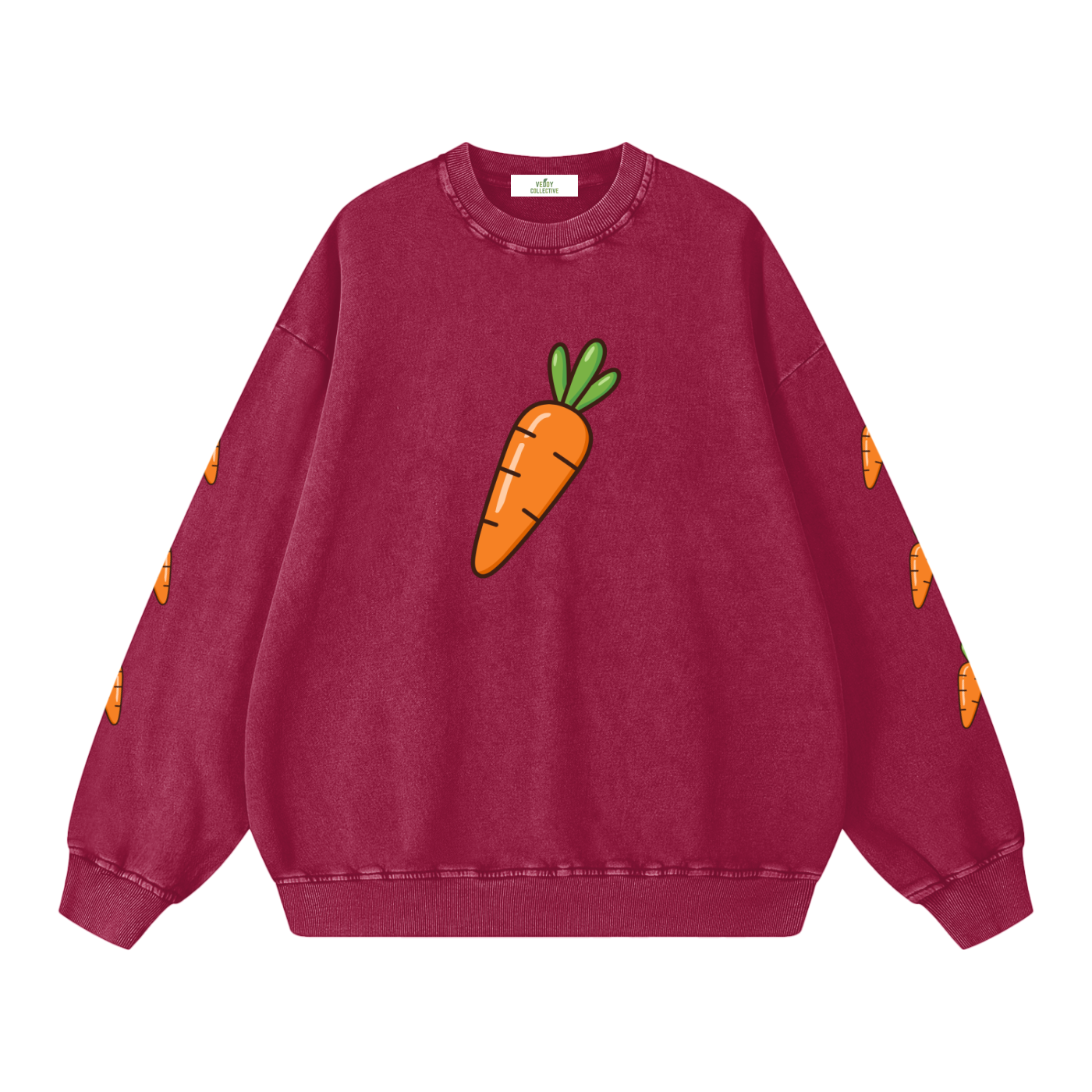 Vedoy Collective ,100% cotton,Sweatshirt ,Sweater,Comfy clothing ,High-quality ,Carrot Collection ,Unisex