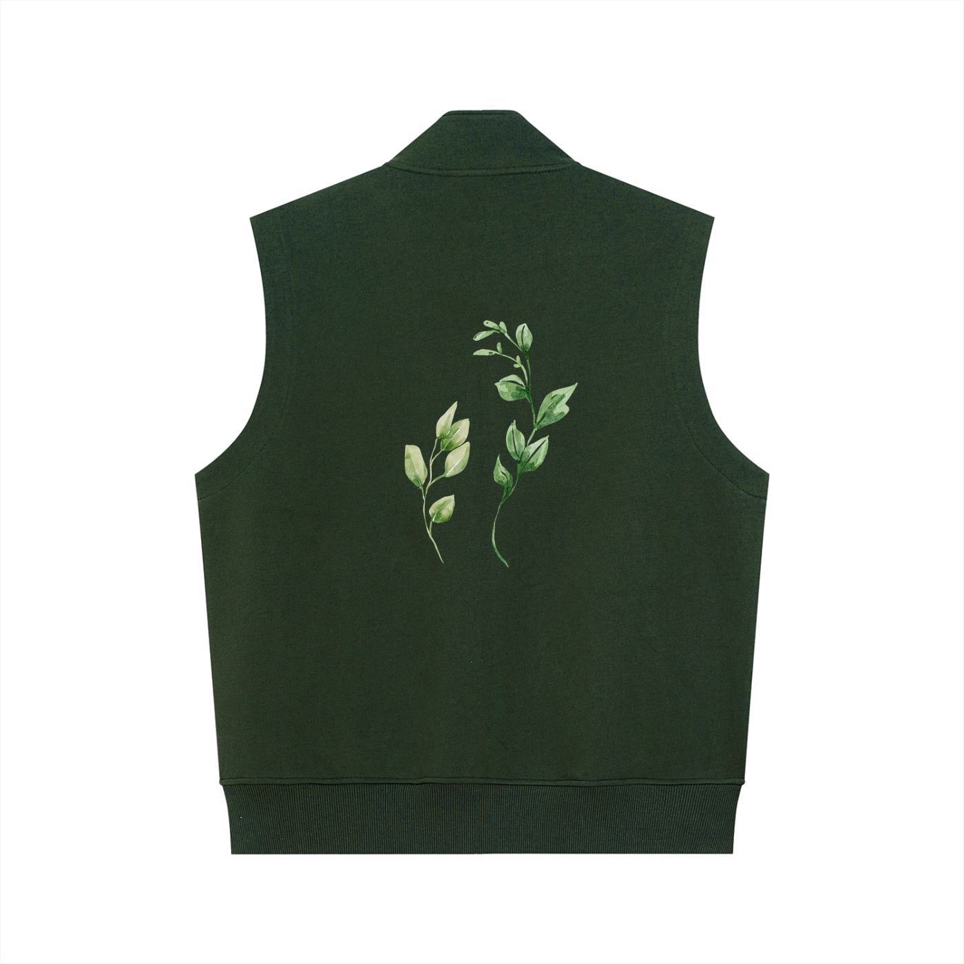 Vest,Jacket,Winter,Leaf Collection ,Heavyweight vest,Zip-up ,Cotton,Quality,Jacket ,Jakke