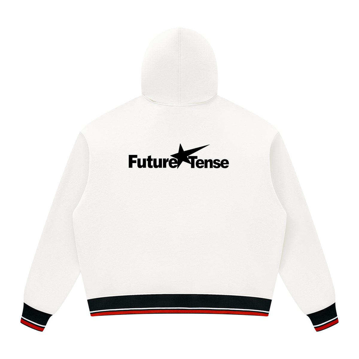 Unisex Oversized Color Block Fleece Hoodie