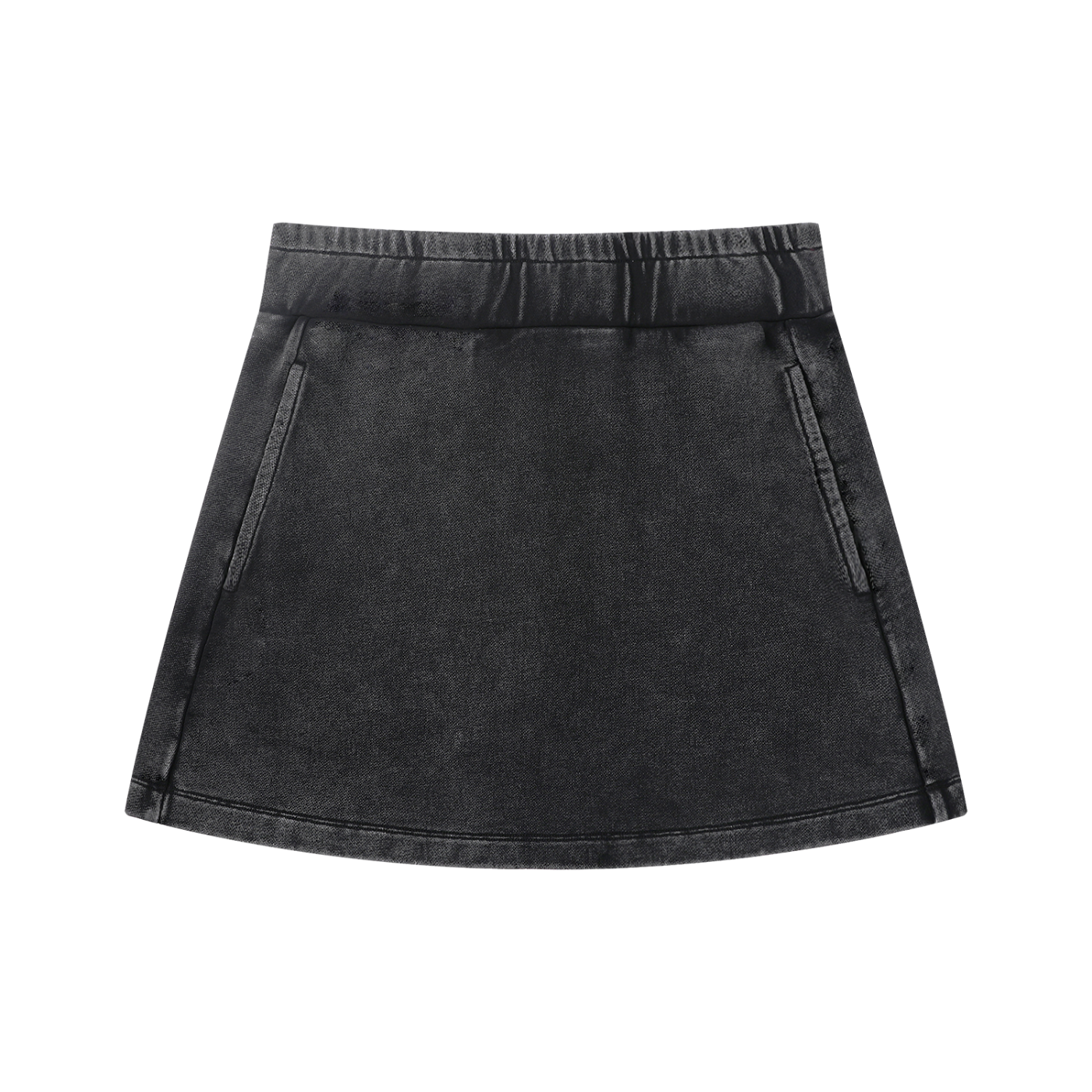 Mineral wash,Vedoy Collective ,Mini Skirt,100% cotton,100% bomull,Loose,Skjørt
