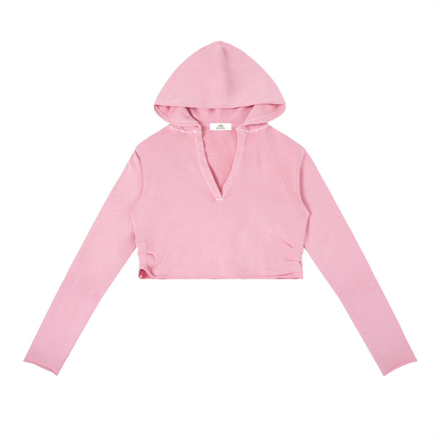 Vedoy,Collective,Raw,Edge,Vintage,Washed,Women,Cotton,Comfy,Comfortable,Hoodie,Hood