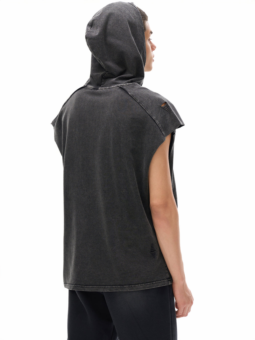 Vedoy Collective,100% Cotton,Tank Top,Snow Washed,Boxy,Hooded,Pure Cotton,Comfort,High-Quality,Unisex