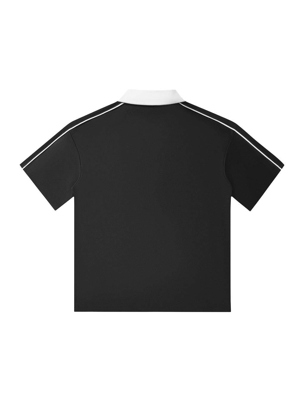 Contrast Collar,Short-Sleeve,Polo ,Shirt,Vedoy Collective,cotton,Comfy,High-Quality,Unisex,Formal