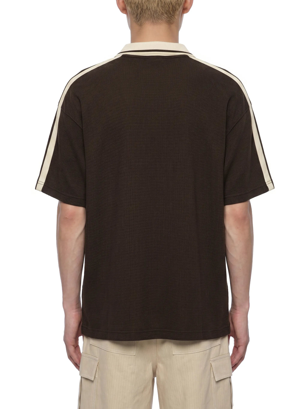 Unisex Color Block Polo Shirt