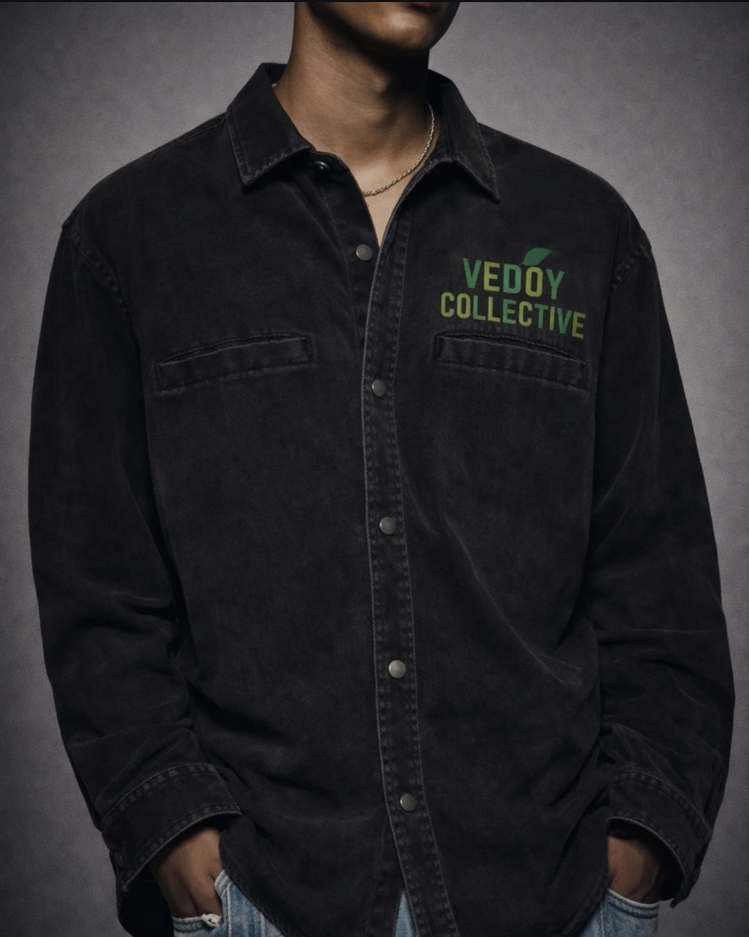 Denim Vintage Washed Heavyweight Jacket