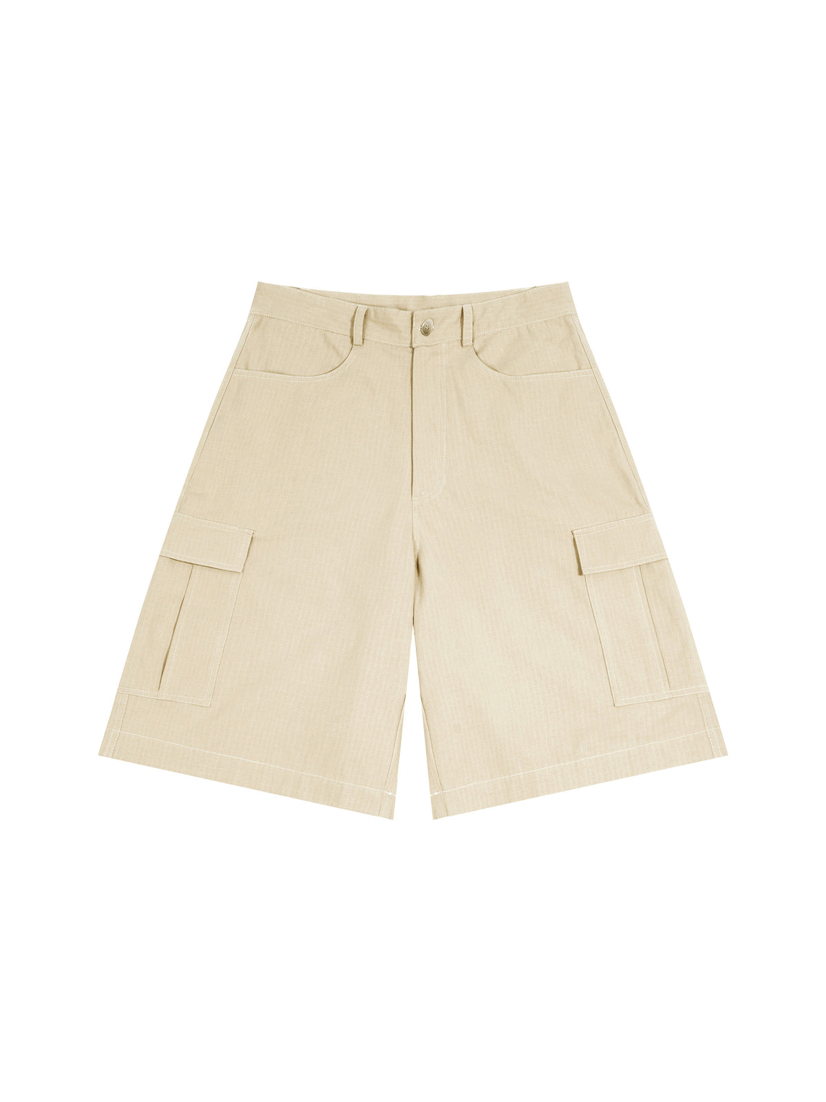 Unisex Woven Cargo Shorts — blank garment reference