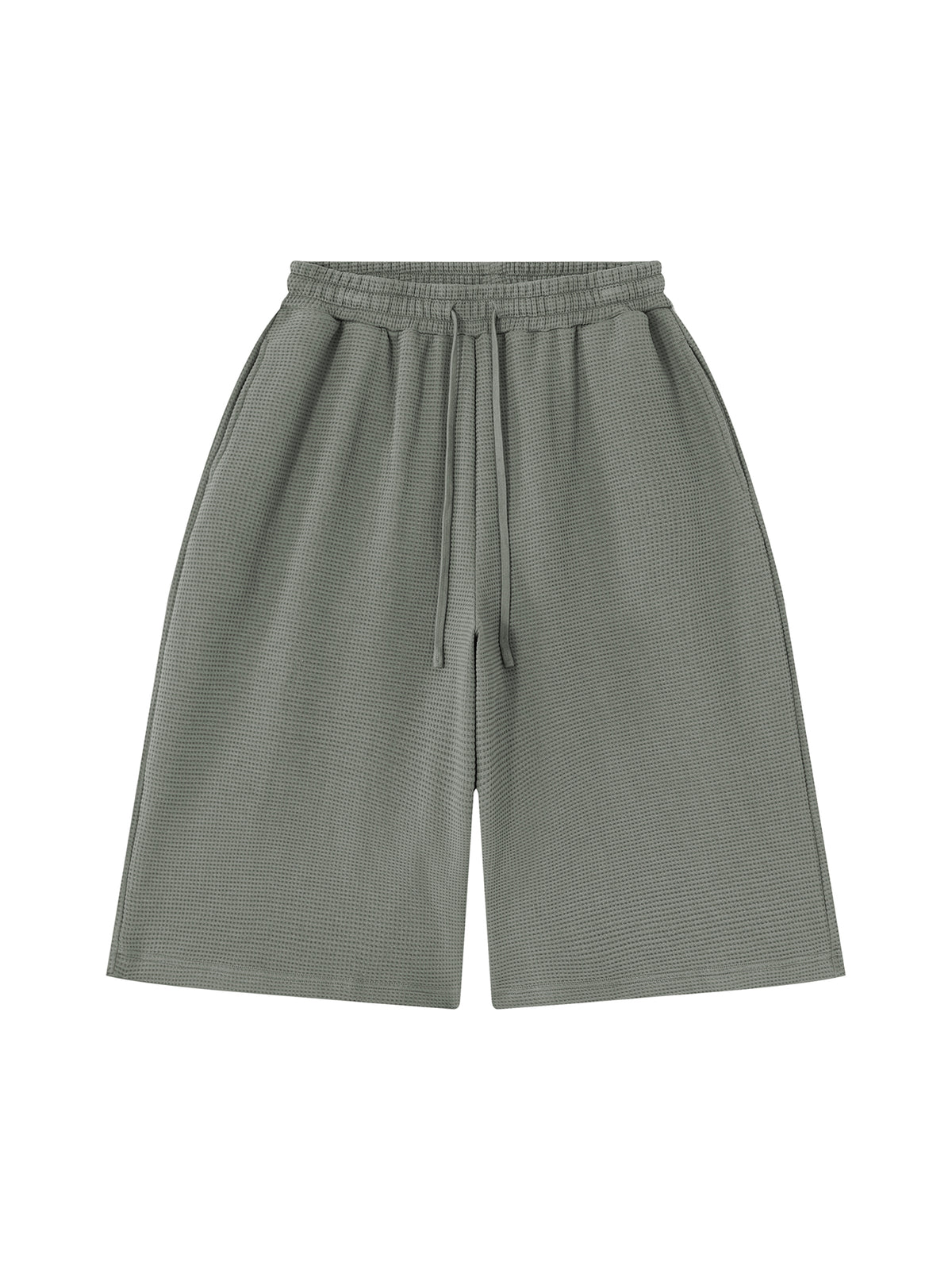 Unisex Waffle Shorts — blank garment reference